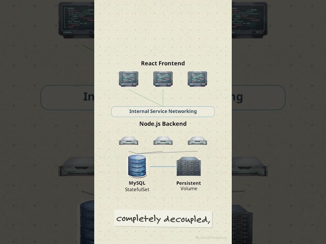 How to Build a three tier kubernetes architecture