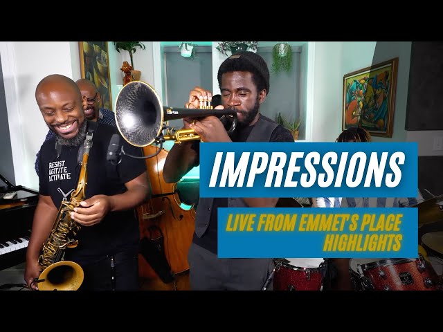 Emmet Cohen w/ Christian McBride, Marcus Strickland, and Giveton Gelin | Impressions