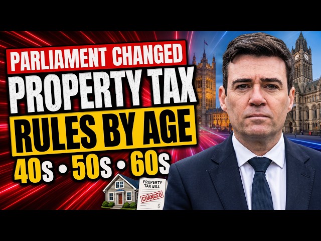 🏠 UK HOMEOWNERS BORN IN THE 40s, 50s, AND 60s — Property Tax Rules Just Changed By Age (August 2026)