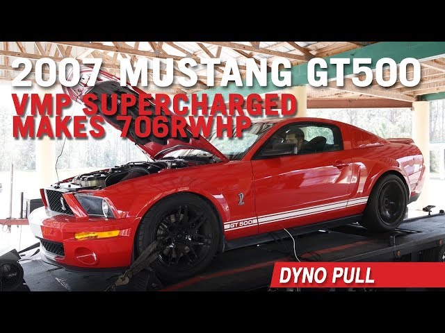 VMP Performance | 2007 VMP Supercharged Ford Mustang GT500 Makes 706rwhp