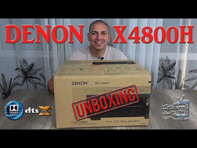 DENON X4800H | UNBOXING | THE AVR FOR YOUR HOME CINEMA!! (SPANISH)
