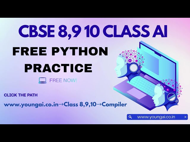 PYTHON Free Programming for CBSE CLASS 8,9,10 AI#cbse #cbseboard #youngai #cbseclass10 #python