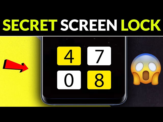 Android Secret Screen Trick | By TECH SAME TV