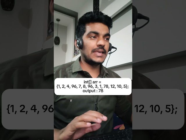Capgemini Interview Question| Java Coding Question