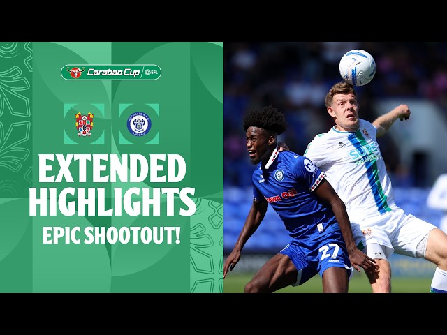 EPIC SHOOTOUT! | Tranmere Rovers v Rochdale extended highlights