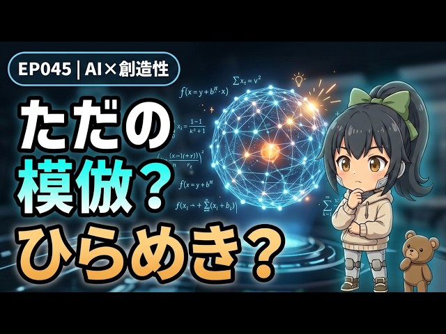 AIに本当の創造性はあるのか？ 【AIと日常ラボ EP045】