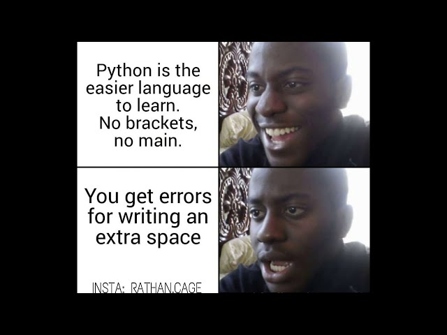 Python memes that fixed my error on Line 69| Programming memes #02