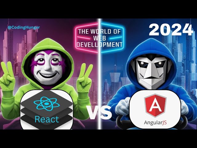 React Vs Angular : Which is best in 2024 ? | Difference between React and Angular in Hindi