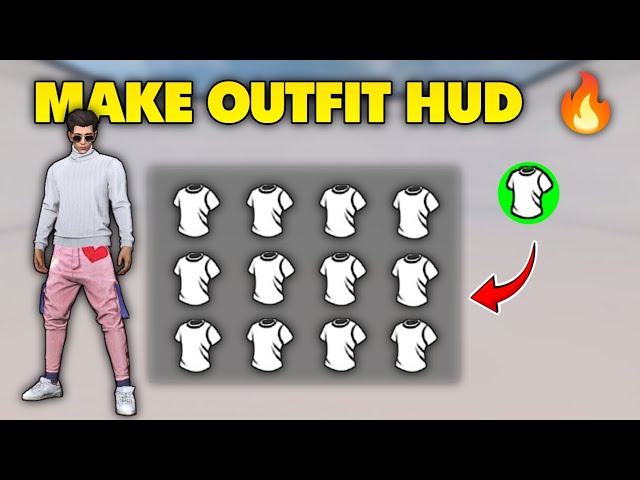 How To Make Outfit Custom Hud | Make Bundle Hud Easily | PAC Gaming World