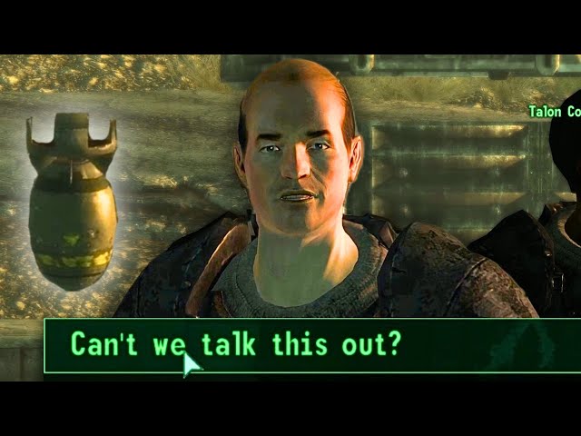 Fallout being Fallout for 10 Minutes straight