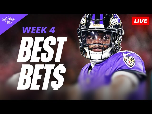 Sunday NFL Week 4 Best Bets | Expert Picks, Predictions & Player Props