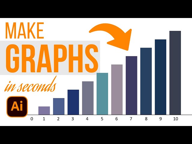 Create & Style GRAPHS in Illustrator (Step-by-Step Tutorial for Beginners with EXAMPLES)