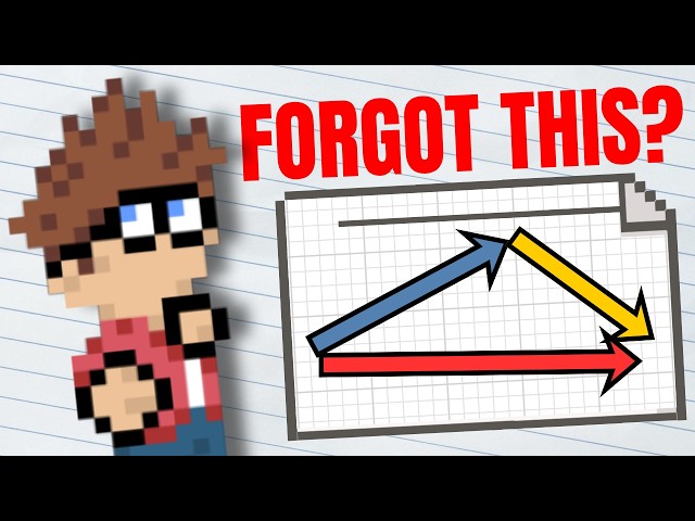Everything You Forgot About Adding and Subtracting Vectors Over the Summer