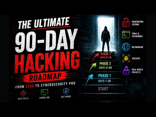The Real 90 Days Hacking Roadmap (No BS)