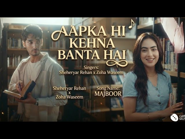 Aapka Hi Kehna Banta, Majboor (Official Video) Zoha Waseem x Sheheryar Rehan | New Song 2026