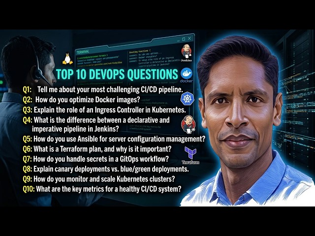 DevOps Interview: Top  Questions Linux to Kubernetes