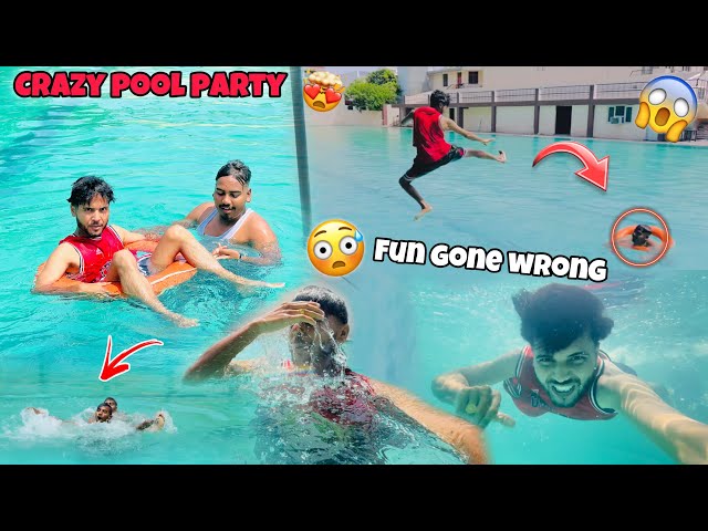 CRAZY POOL PARTY😍 * Too Much Fun * W/ Friends || Gone Wrong😰