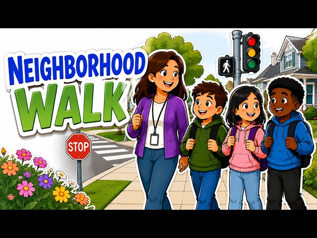Neighborhood Walk | Quick Learning Lesson | Community-Based Instruction & Life Skills