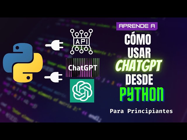 How to use CHATGPT with PYTHON | Complete Beginner's Tutorial