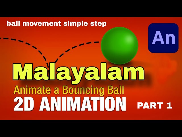 adobe animate ball movement malayalam tutorial. For KGCE fine arts and animation 