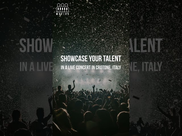 Open Call for Young Artists - Join the MOTIVE Project! #applynow #opencall  #youngmusicians