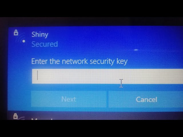 enter the network security key || enter the network security key laptop || network security