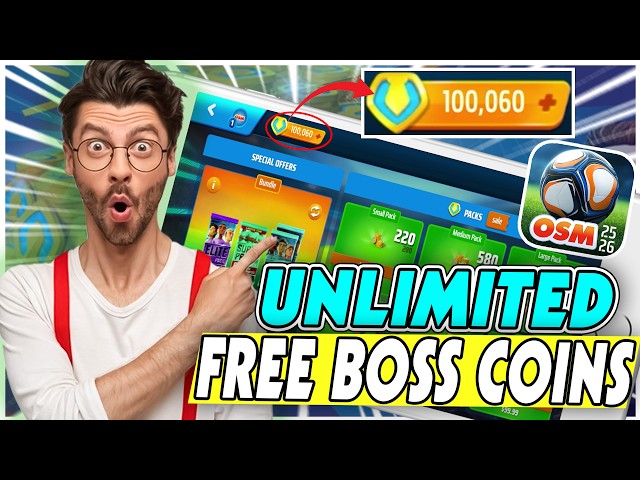 OSM 26 Hack ⚽ How to Get Unlimited Free Boss Coins in OSM 26 (2026)