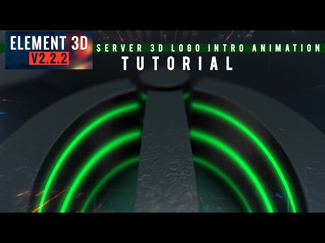 How to create Server 3D Logo Intro Animation | Beauty Khan