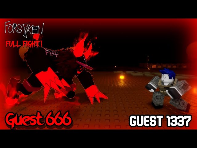 Guest 666 VS Guest 1337 [FINALE] - FORSAKEN ANIMATION