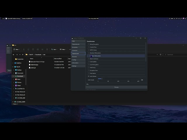 Jnative Java Native Obfuscator Showcase