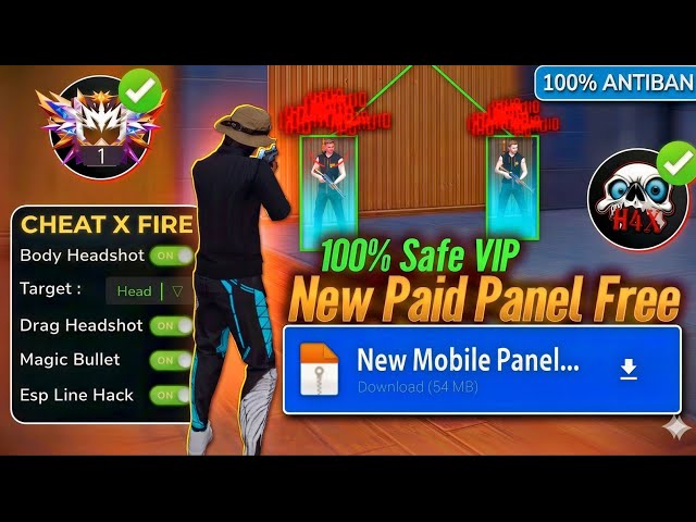 Ob54 Free Fire Panel Mobile 🔥 FF Antiban Panel | Free Fire Hack New 😈 FF Injector 2026 | FF Panel