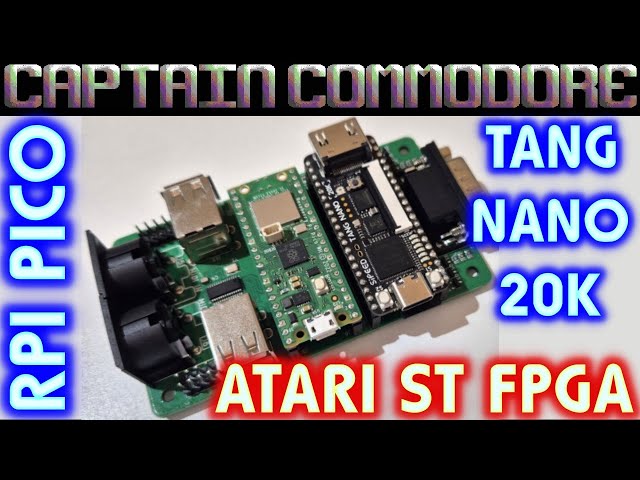 EP92 MYSTERY NANO FPGA - THE LOW COST ATARI ST / STE FPGA PROJECT USING A RASPBERRY PI PICO