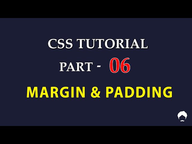 CSS Tutorial for Beginners Tamil - 06 - CSS MARGIN & PADDING PROPERTY