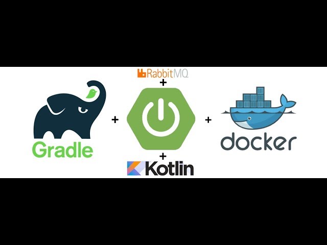 RabbitMQ on Docker with SpringBoot and Kotlin and Gradle