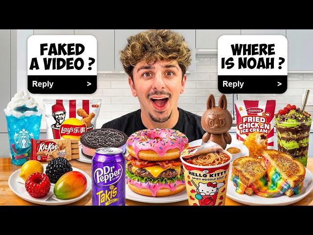 I Ate EVERY Viral TikTok Food in my City! *JUICY MUKBANG*