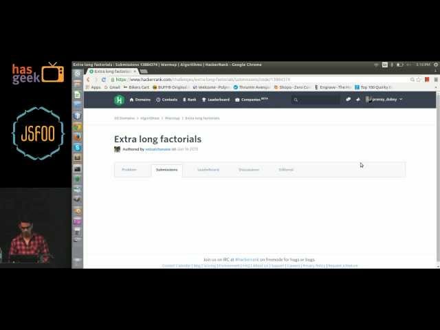 Pranay Dubey - JavaScript for Competitive Programming
