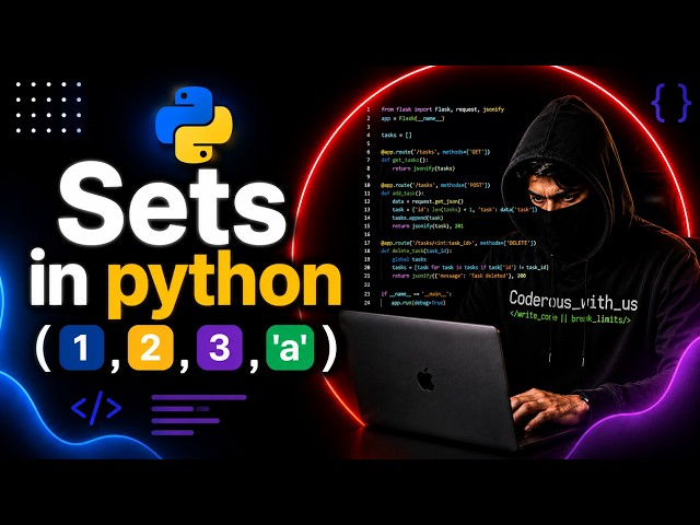 Python Sets in One Video | Complete Beginner Guide with Examples 🔥