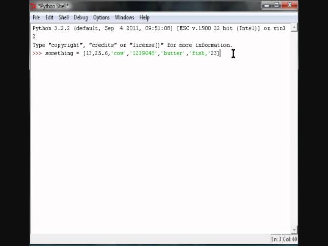 Python Tutorial 5 - Lists