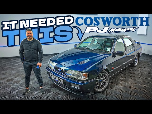 Ford Sierra RS Cosworth Front End Repaint | PJ Motorsport Restoration