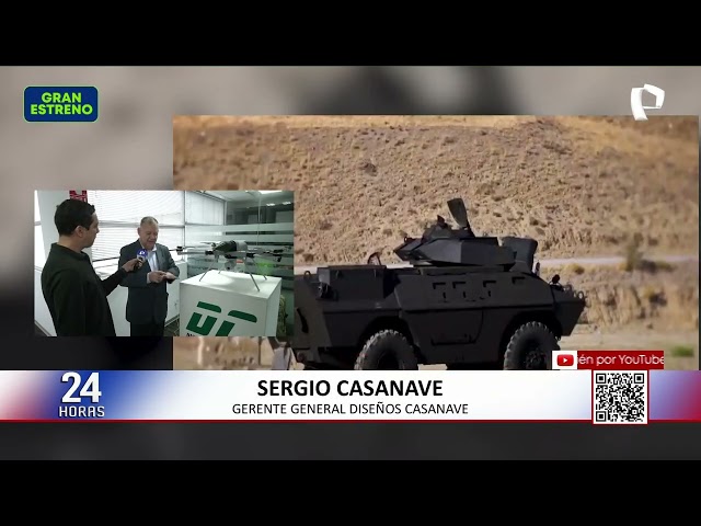 From rifles to tanks: War weapons are also manufactured in Peru