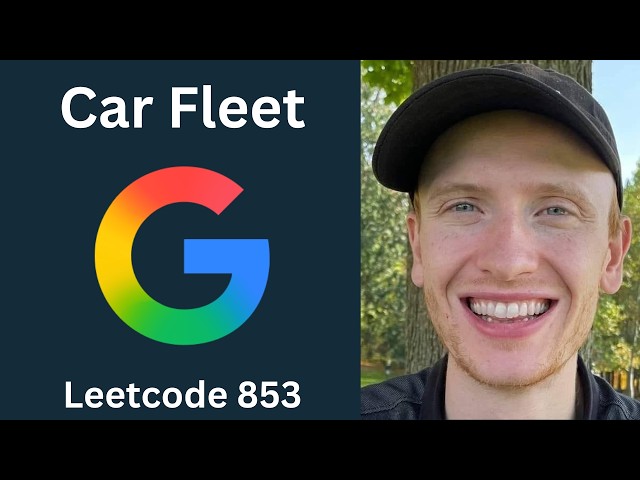Car Fleet - Leetcode 853 - Arrays & Strings (Python)