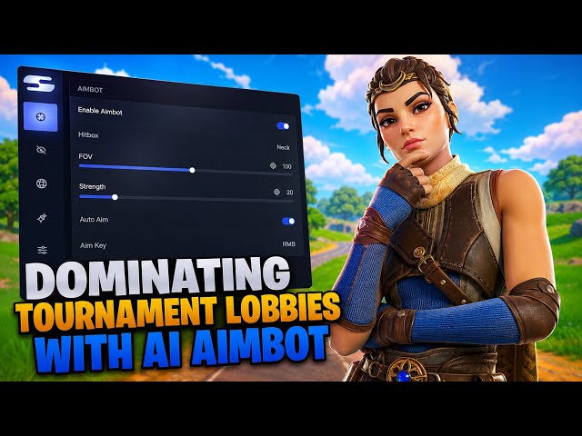 DOMINATING TOURNAMENT LOBBIES WITH AI AIMBOT | ft. Slyced AI