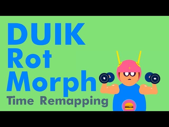DUIK Rot Morph Tutorial | Time Remapping Rig | Rotation Morphing | DUIK Plugin