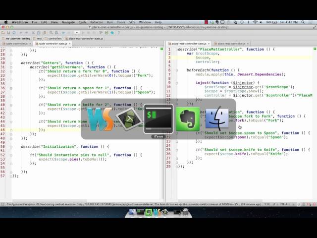 14) Angular/Jasmine, Inherited Controller Testing