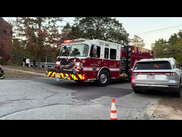 Fire Scene Main St Auto Townsend MA