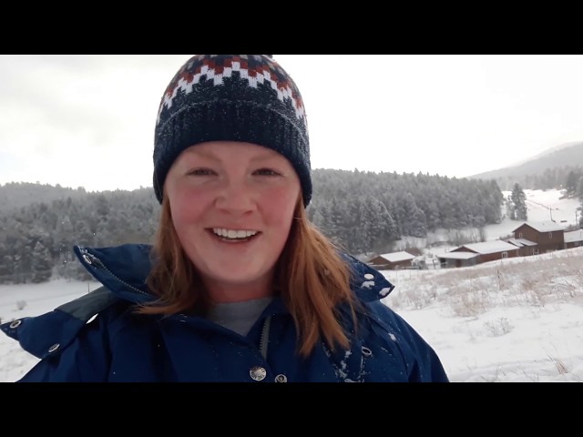 Sledding in a Colorado snow storm!  Random Vlog 03 - GingerNinja