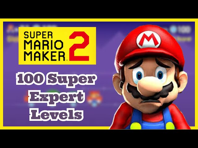 Grinding Super Expert Endless Runs in Super Mario Maker 2 (Part 1) Goal: 100 Levels | 🔴LIVE🔴