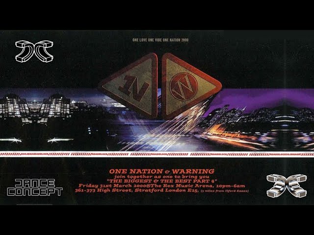 Mampi Swift with Fearless, Skibadee & Shabba D- One Nation & Warning - 31st March 2000