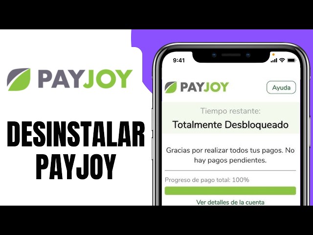 How to UNINSTALL PAYJOY