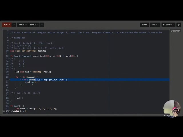 Solving 3 NeetCode 150 Problems in Rust Live - Part 2